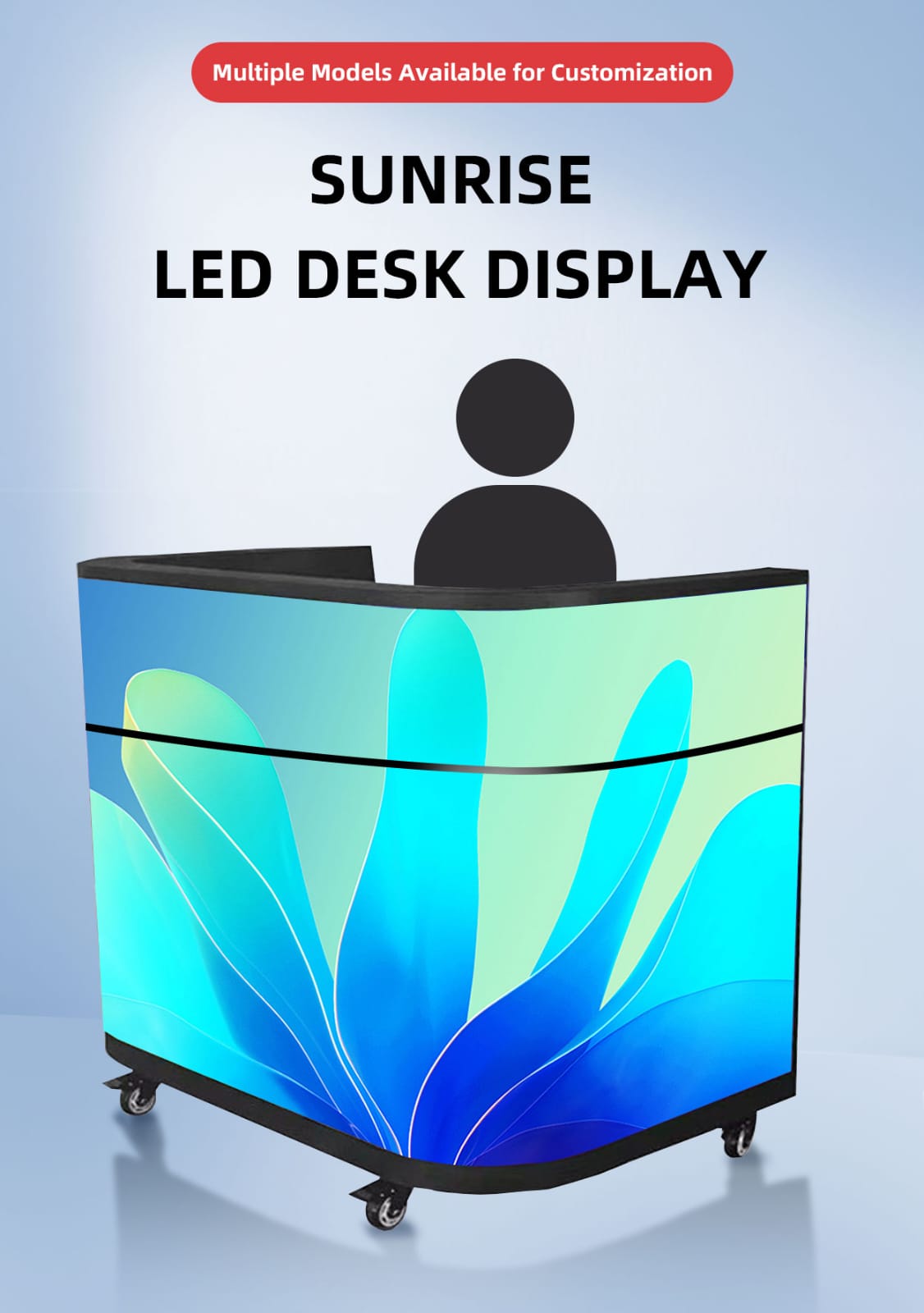كاونتر استقبال LED