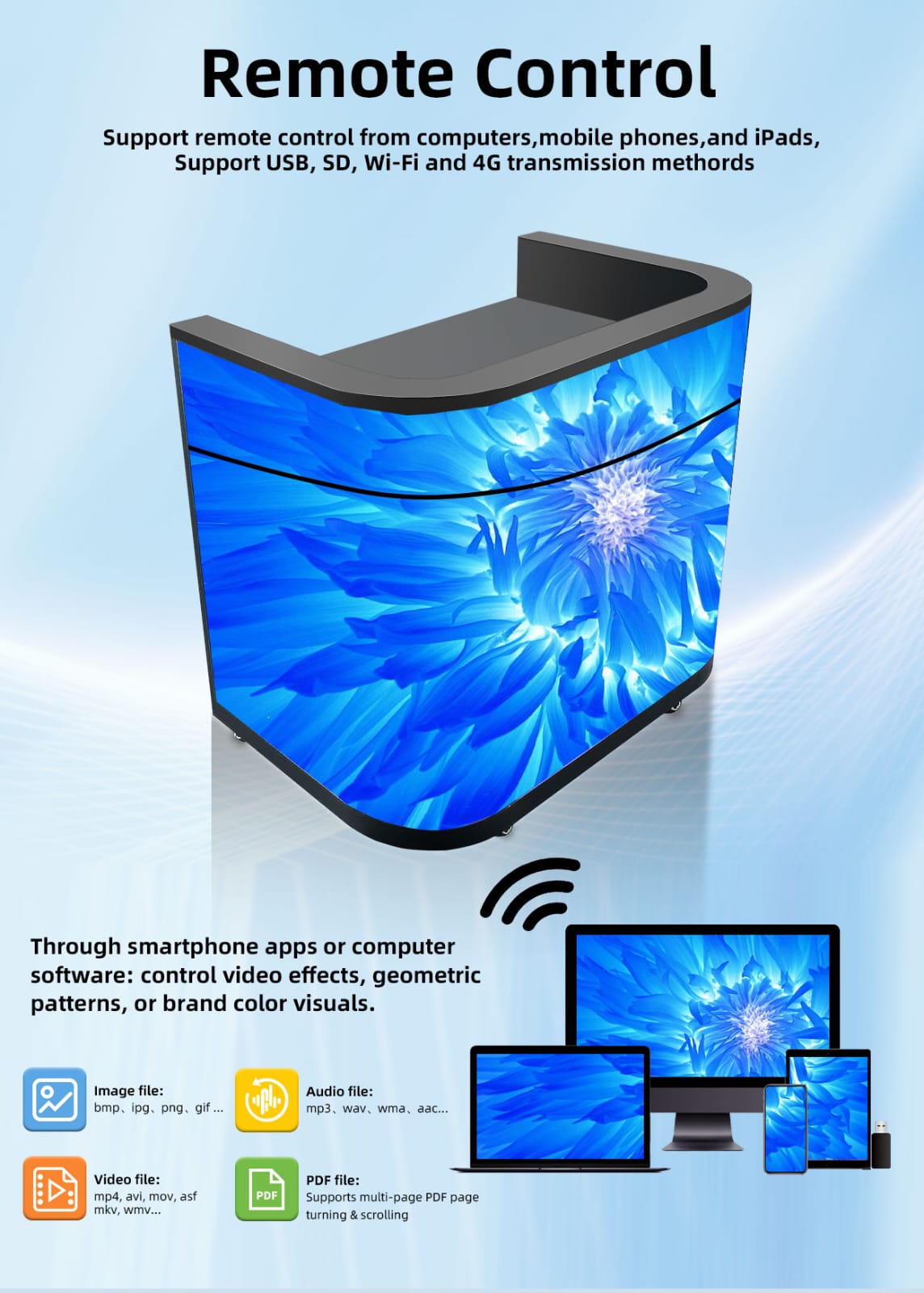 Wireless remote control