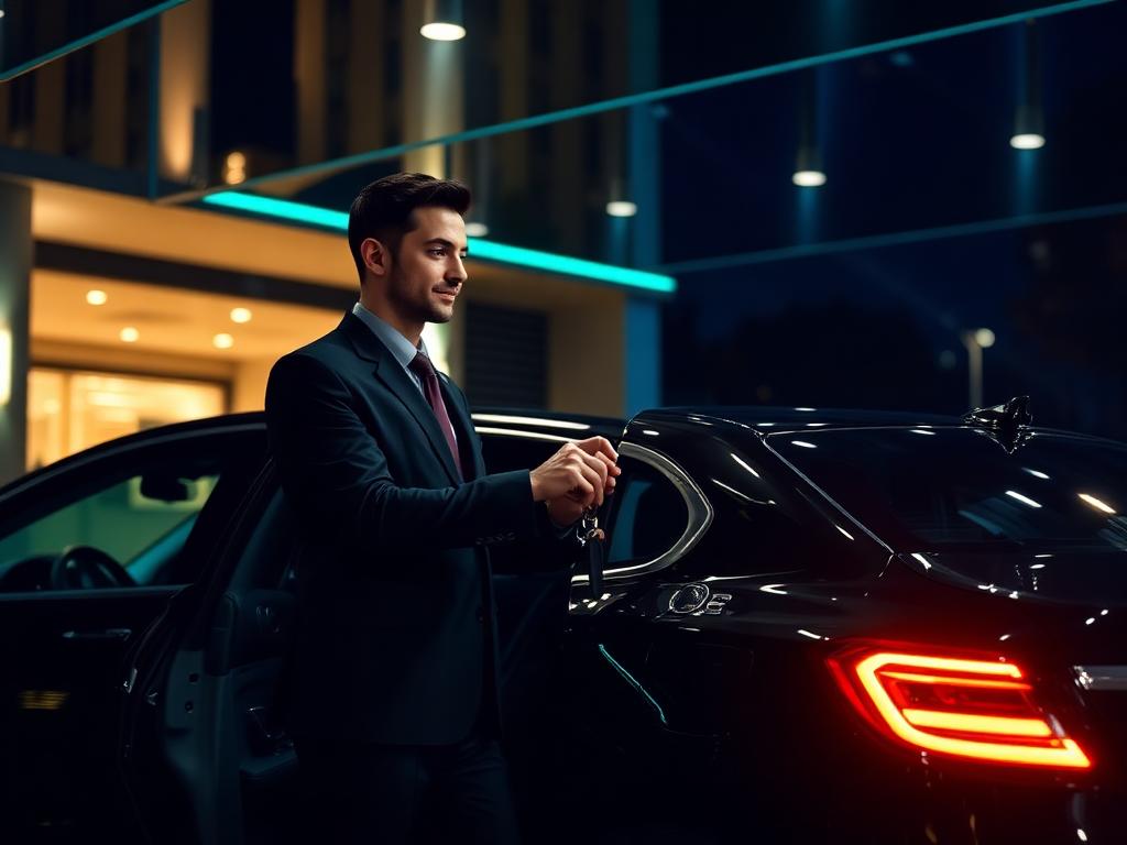 خدمات صف السيارات